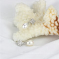 Fancy Fashion White Pearl Earrings AAA Drop 8-9mm Beautiful Pearl Earring